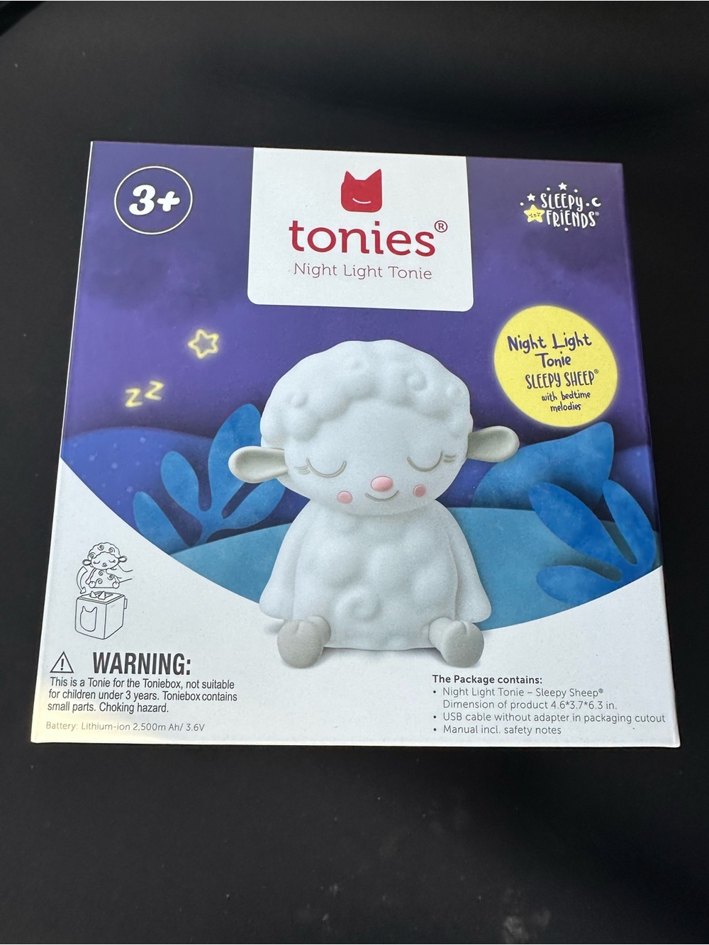tonies Sleepy Sheep Night Light - White